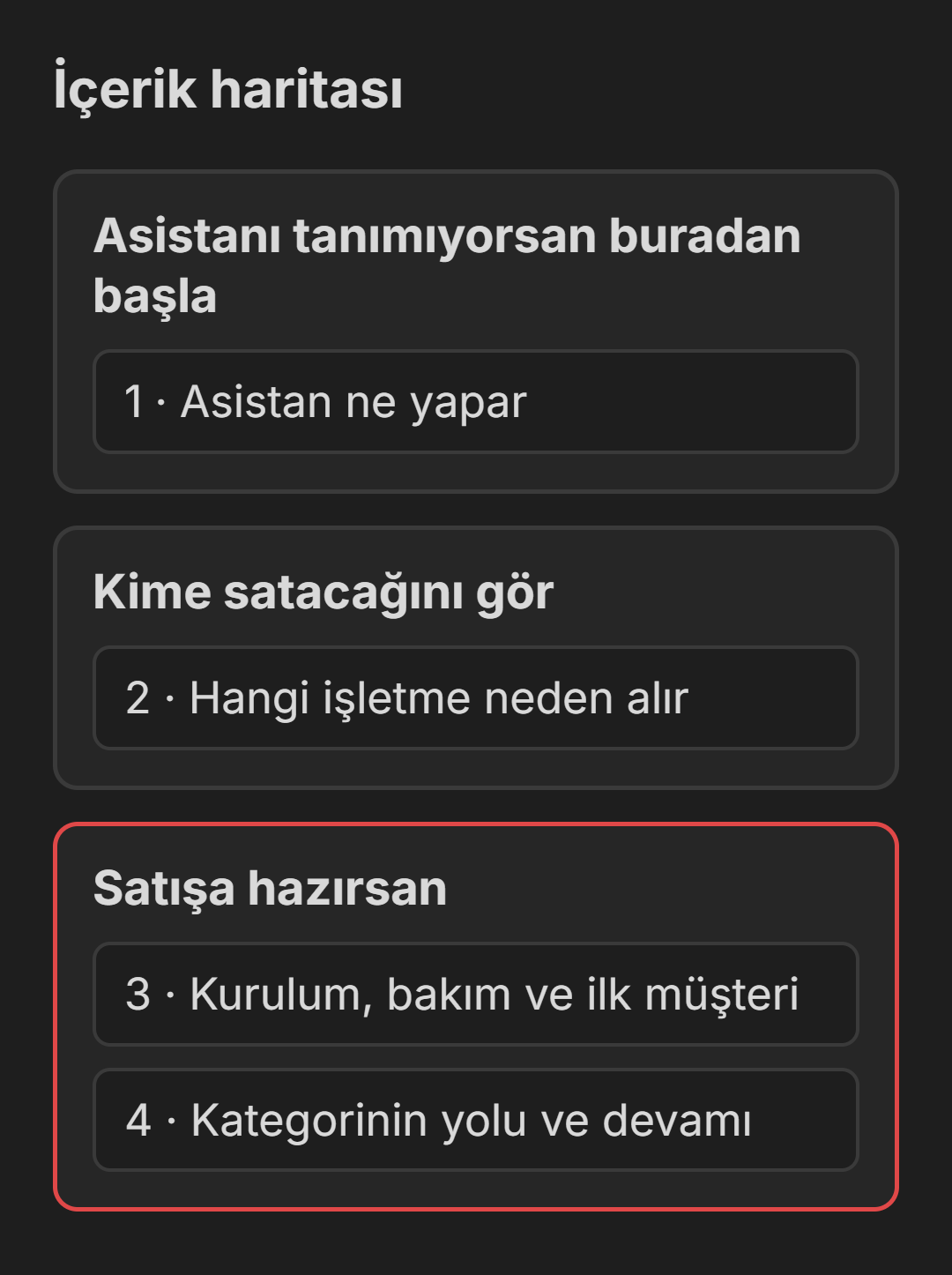 Eğitimin dört öğesi ve seviyeye göre başlanacak yerler